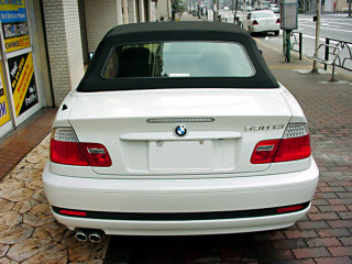 BMW 330ci Cabrioret̃EBhEKXɝR[g{H