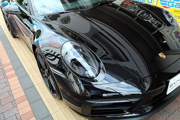 ポルシェ 911 カレラ GTSにガラスコーティングTC-6349施工済み画像5