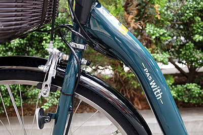 電動アシスト自転車・ヤマハPASにガラスコーティング済み画像